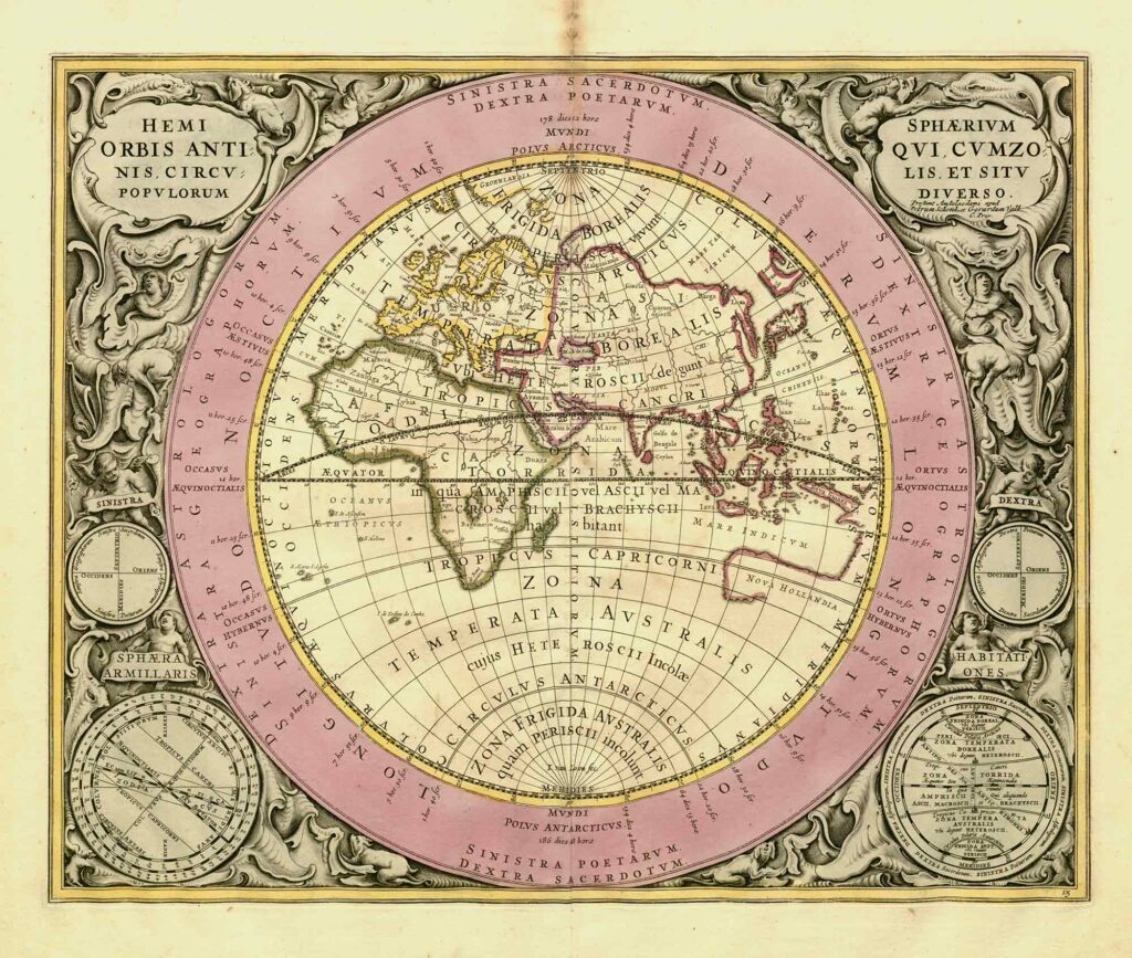 Plate 13: Hemispherivm Orbis Antiqvi
