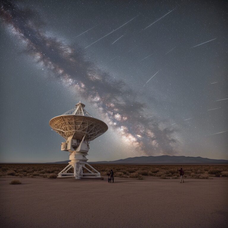 Star Gazing at the Very Large Array in New Mexico