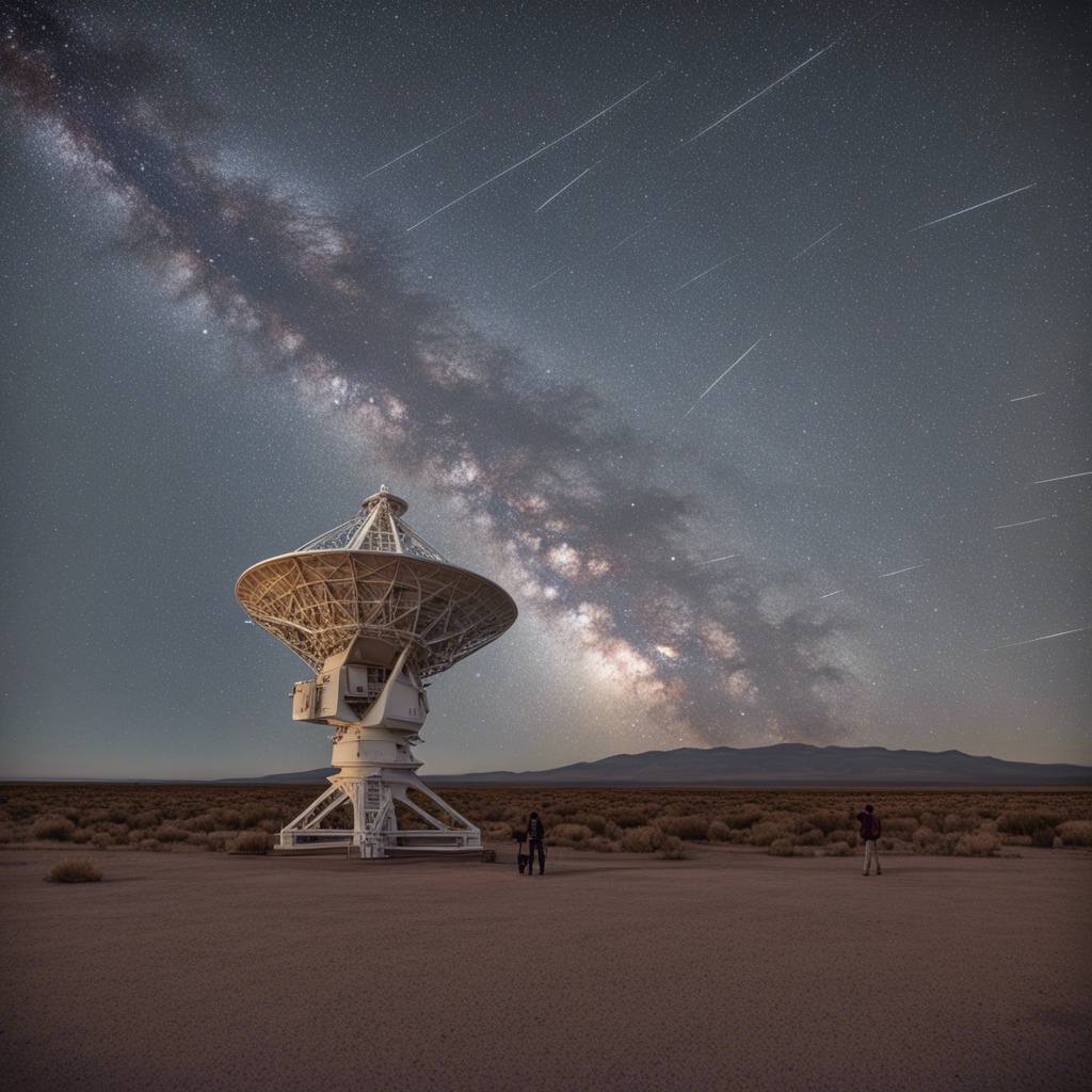 Star Gazing at the Very Large Array in New Mexico