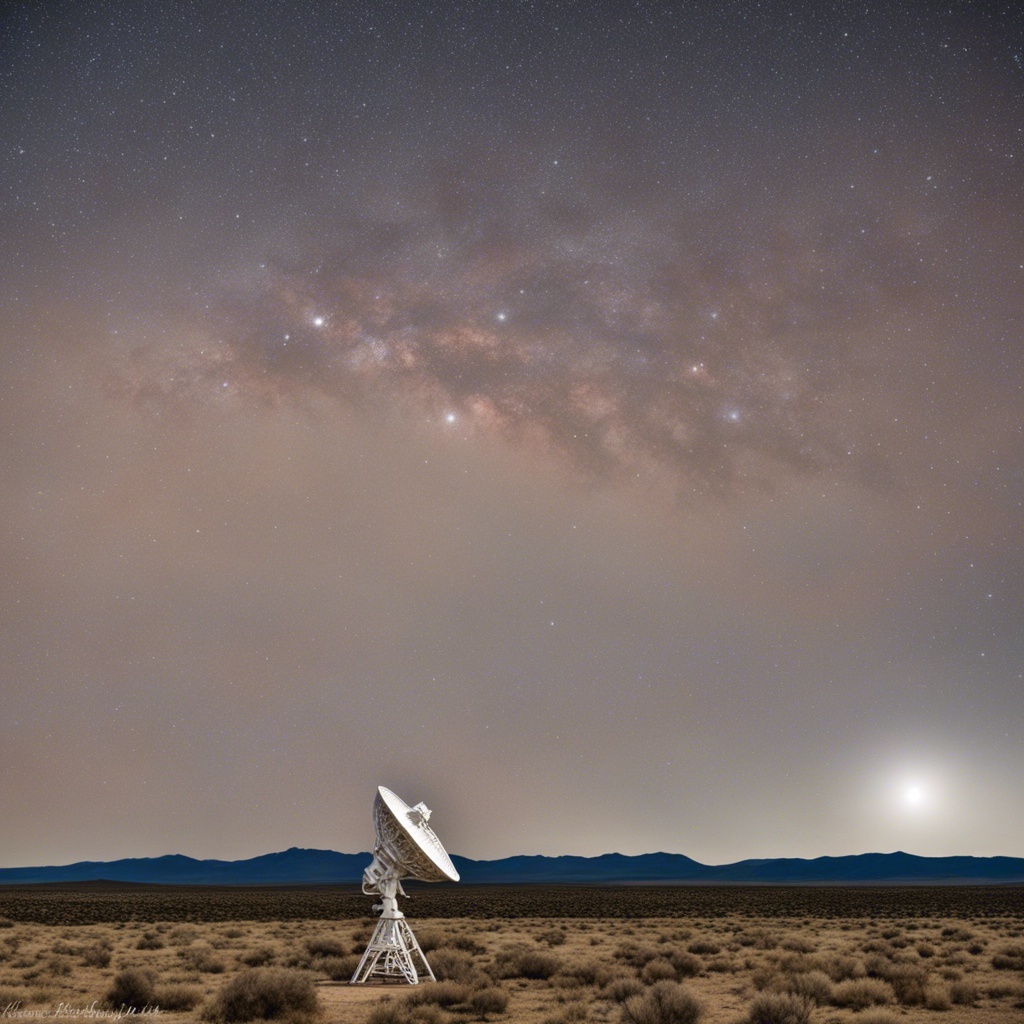 Star Gazing at the Very Large Array in New Mexico