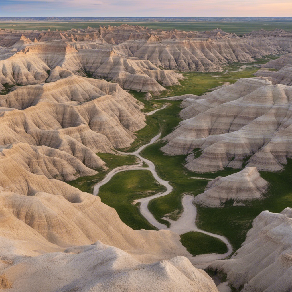 Badlands National Park scenery