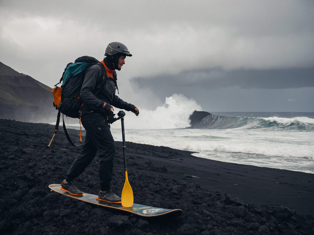 First Step to Volcano Surfing
