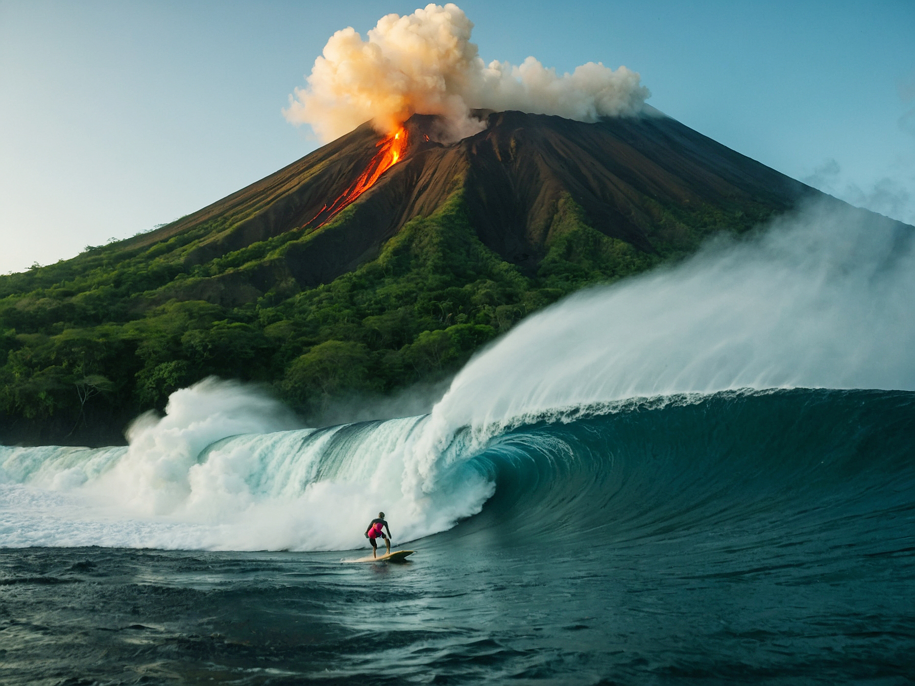 Volcano Surfing in Nicaragua