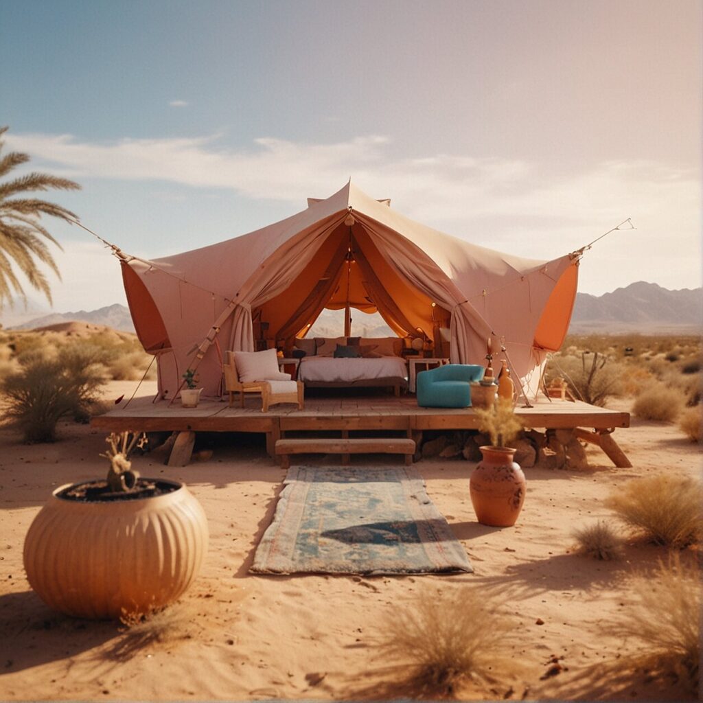 adventurous glamping for families