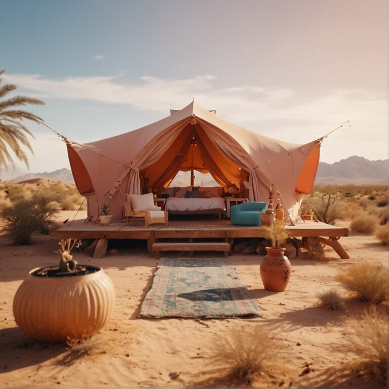 adventurous glamping for families