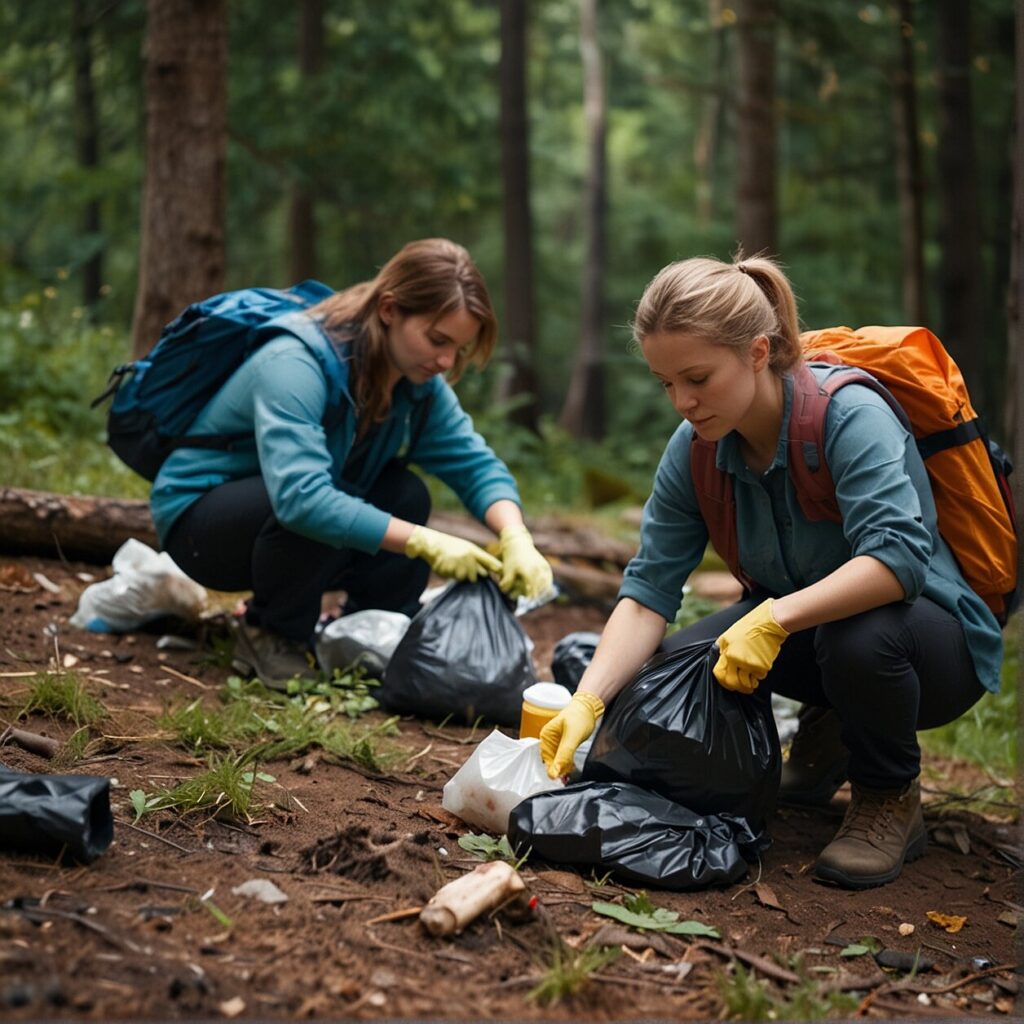 how to leave no trace when adventuring in nature