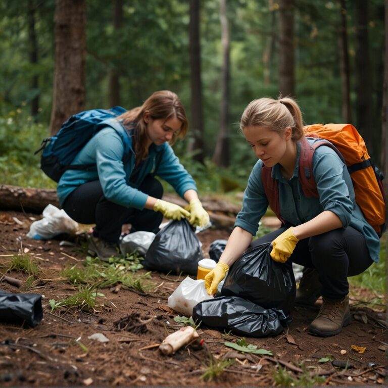 how to leave no trace when adventuring in nature