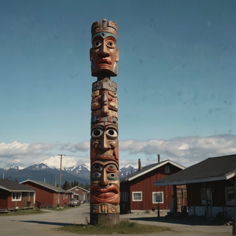 totem pole craftsmanship alaska