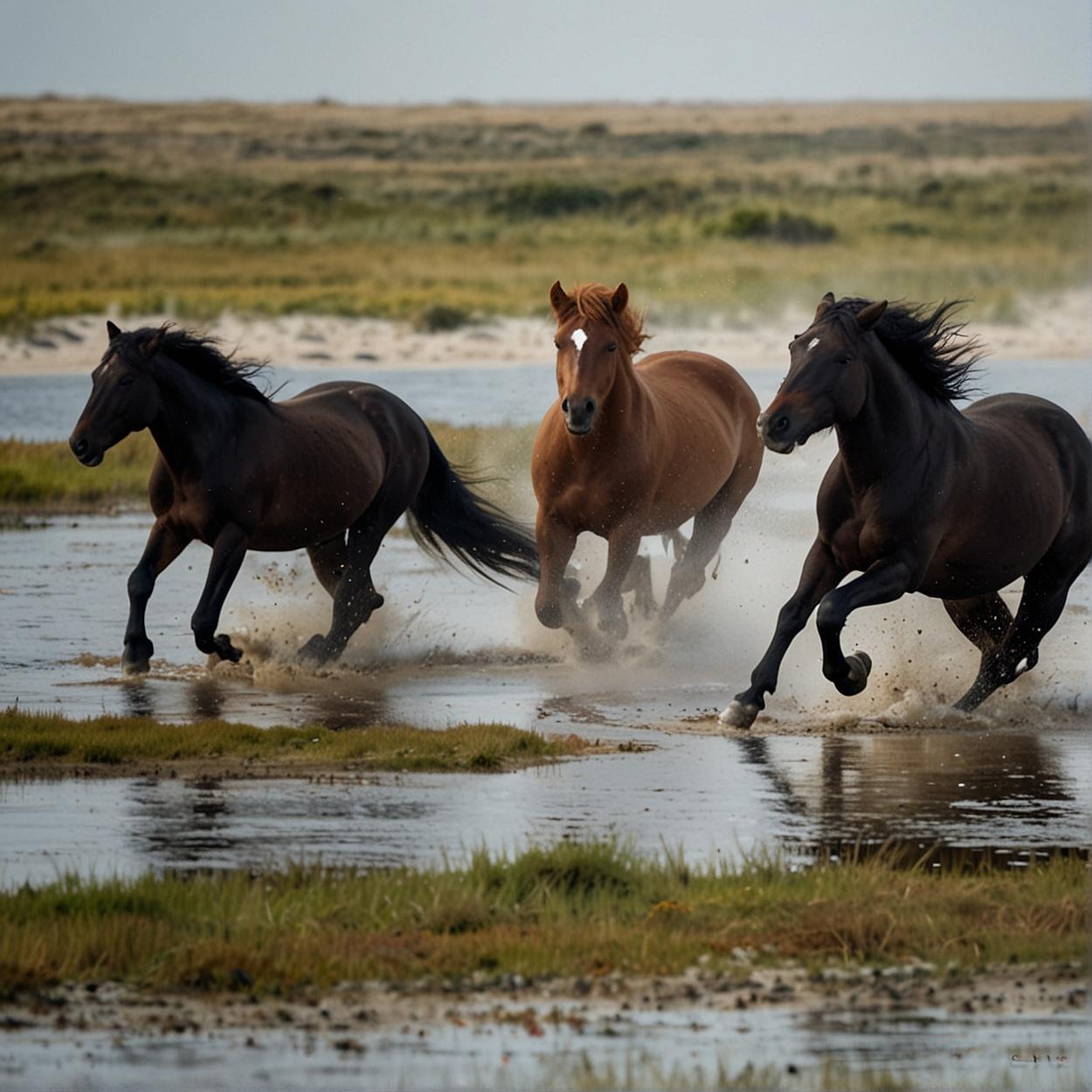 wild horses sable island canada