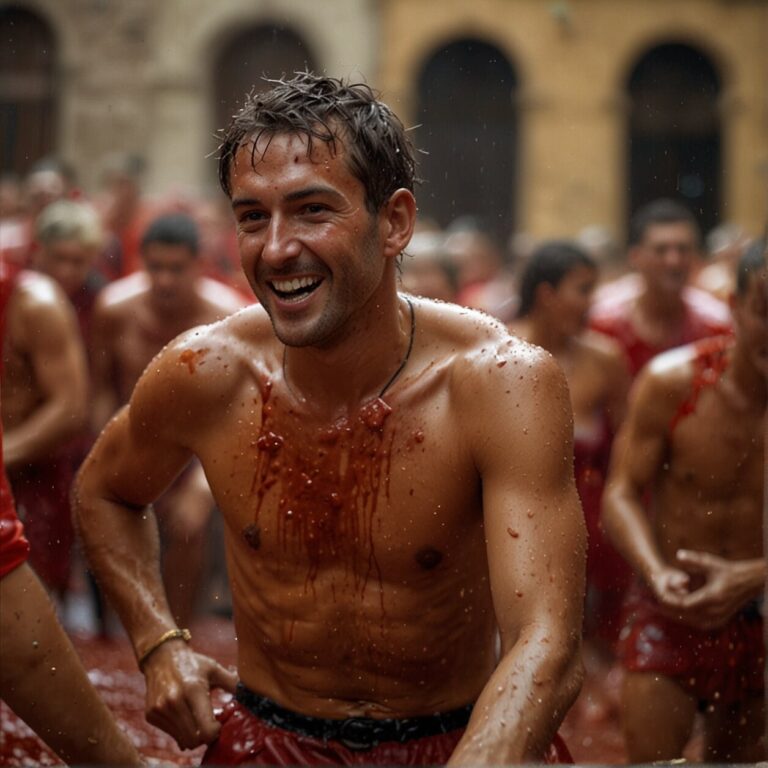 la tomatina largest food fight spain