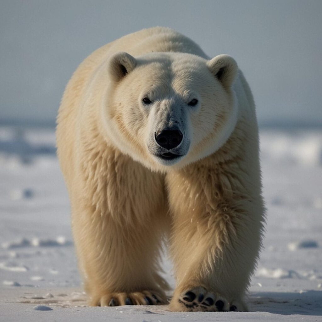observing polar bears in the arctic
