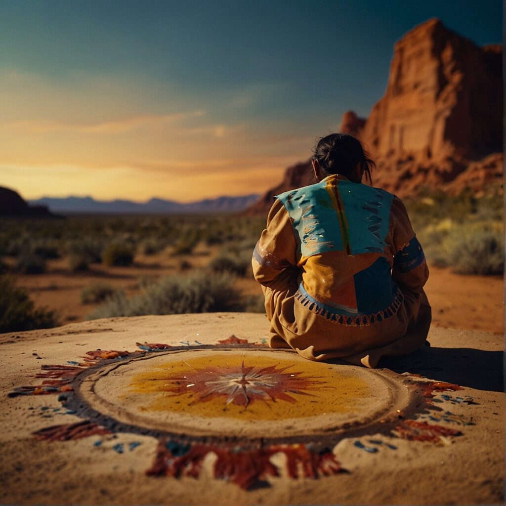 secrets of navajo sandpainting