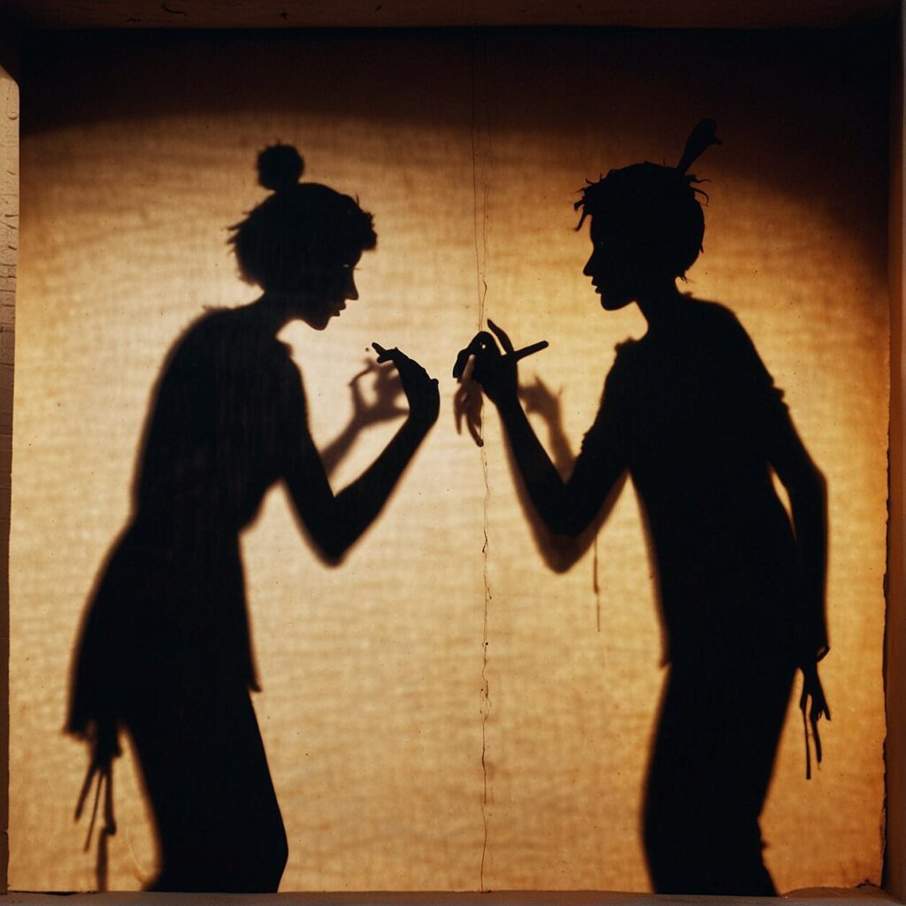 shadow puppet theater bali