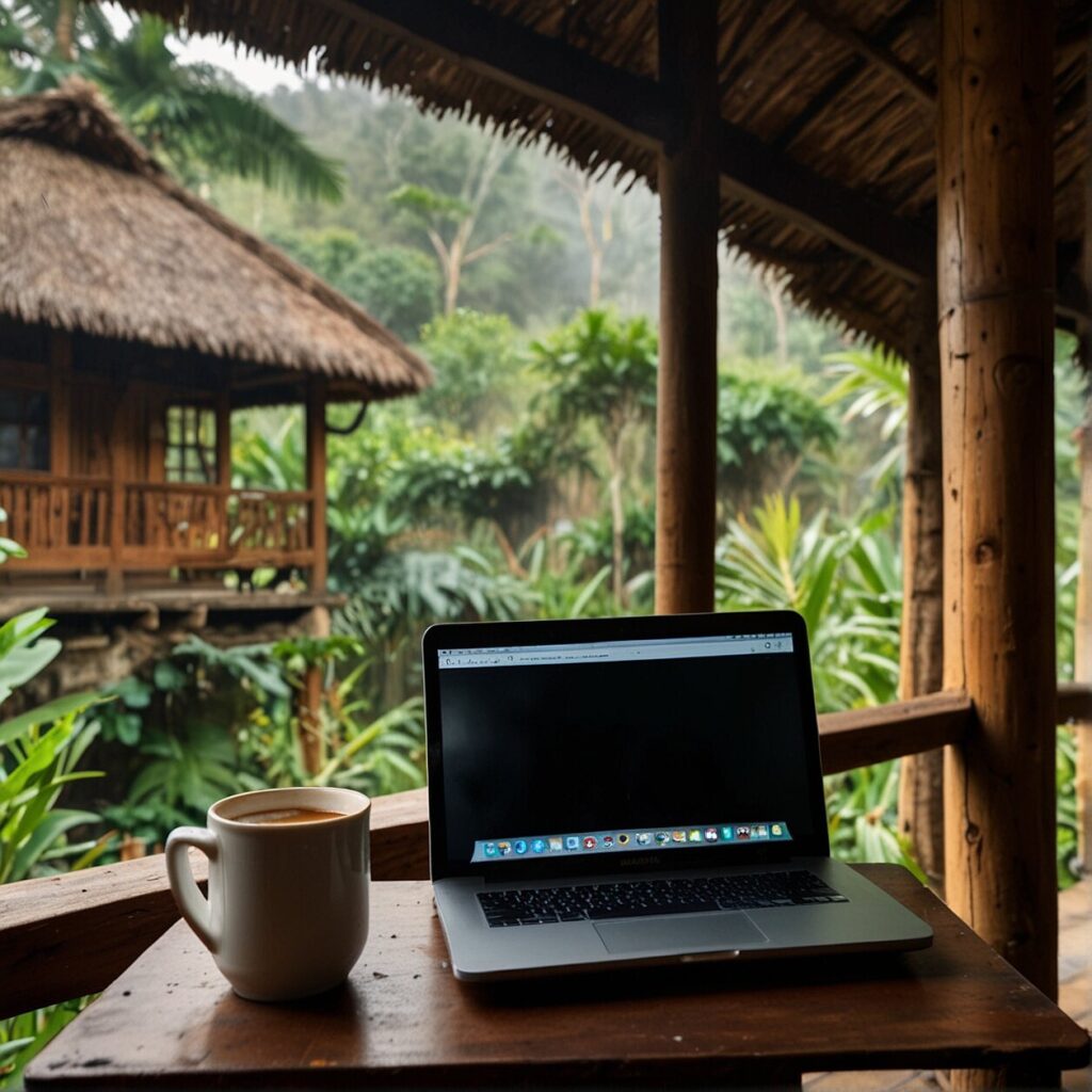 working from the wilderness digital nomadism
